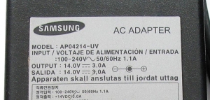 Оригинальный блок питания Samsung AP04214-UV